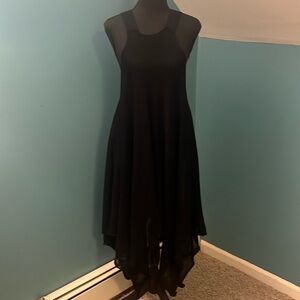 NWT Quagga Green Label Black Fishnet CoverUp Dress One Size